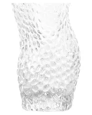 Wazon na kwiaty ELATOS 23 cm Szkło Przezroczysty_838233