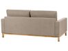 2-istuttava sohva kangas ruskeanharmaa SIGGARD_920800