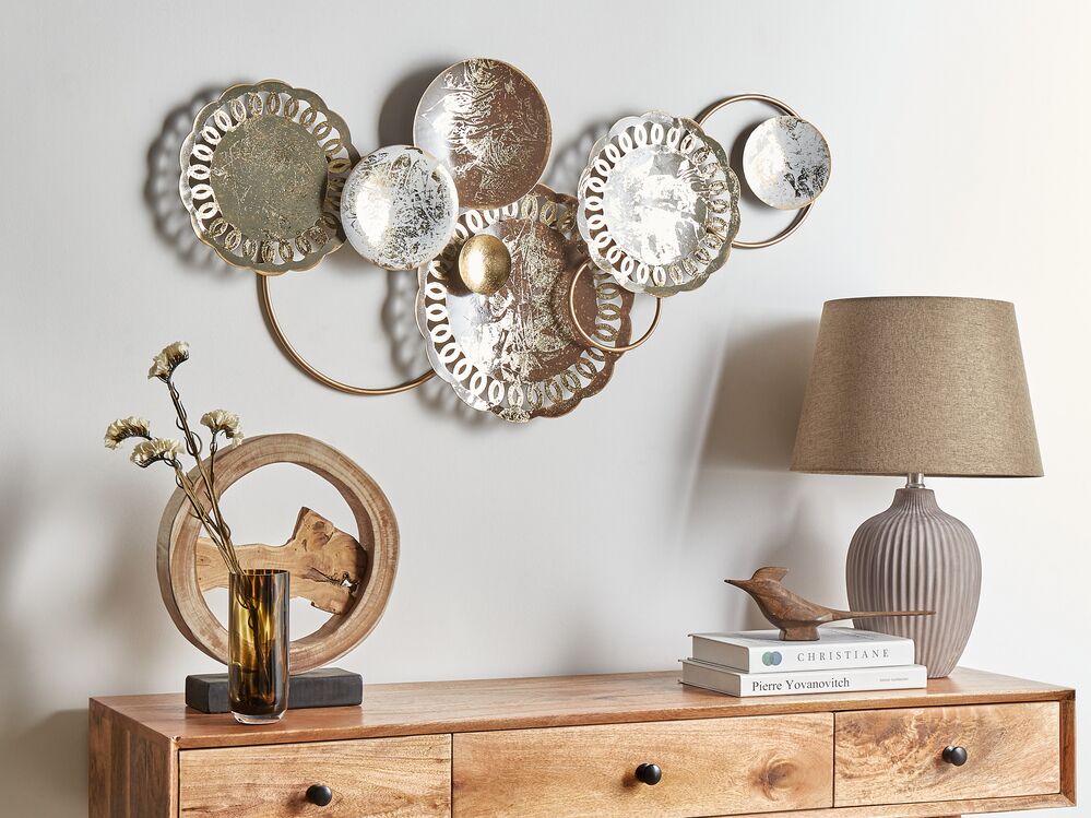 Wall Decor PLUTONIUM Metal 48 cm Multicolour