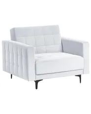 Armchair ABERDEEN Velvet Light Grey_984145