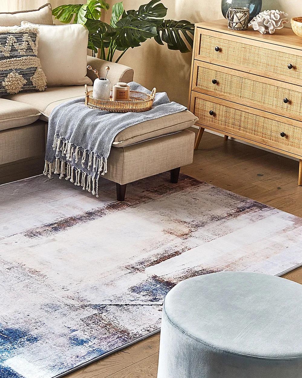 Rug TRABZON Brown 140 x 200 cm
