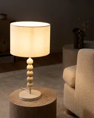 Table Lamp LOKY Metal White_1067594