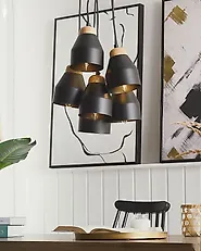 Pendant Lamp CESTOS Metal Black_1177578