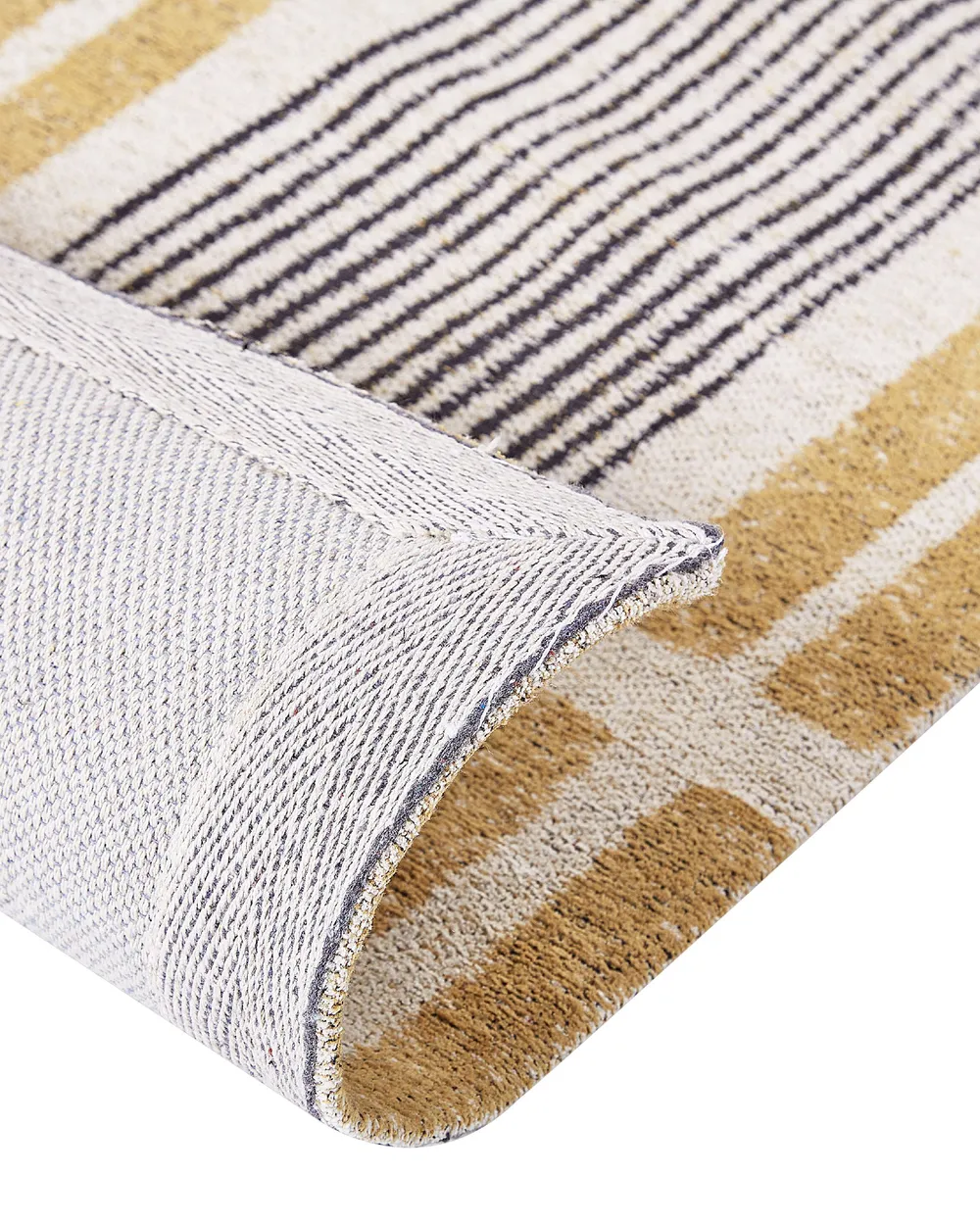 Tappeto KATRA Beige 80 x 150 cm Cotone_852774