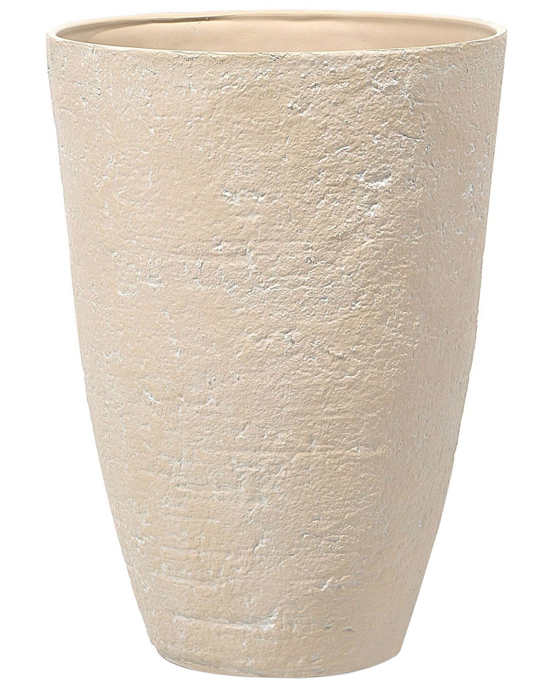 Maceta de mezcla de piedra beige arena ⌀ 51 cm CAMIA_692490