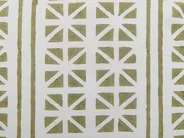 Zestaw 2 poduszek dekoracyjnych SYRINGA 45 x 45 cm Bawełna Zielony Wzór geometryczny_838652