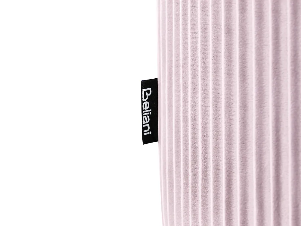 Pouf mit Stauraum RICHLAND Samtstoff Rosa_1194724