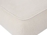 Sofa 3 Seater SALLA with Ottoman Boucle Off-White_1058234