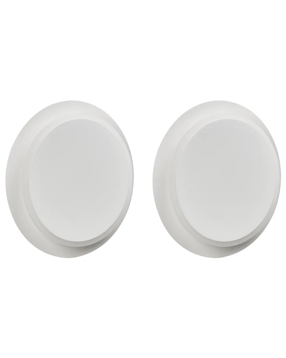 Zestaw 2 lamp ściennych SEMNON LED Metal Biały