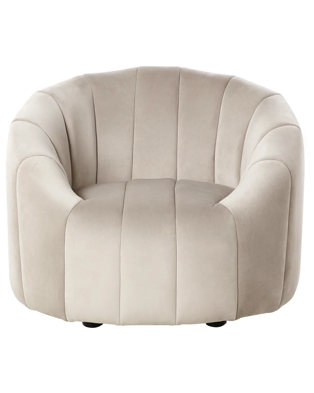 Armchair MALUNG Velvet Beige_966874