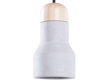 Lámpara de techo gris claro/madera clara 121 cm APURE