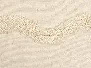Blanket KHARI Cotton 125 x 150 cm Light Beige_839563