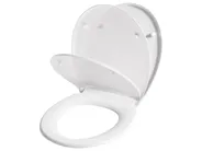 Sedile per WC PAPURI Soft Close Duroplastica Bianco_1016502
