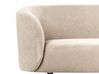 2-istuttava sohva kangas ruskeanharmaa LOEN_919616