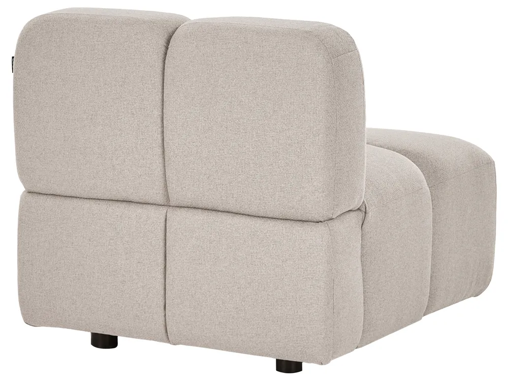 1-Seat Section MAKSABERG Fabric Beige_1133186
