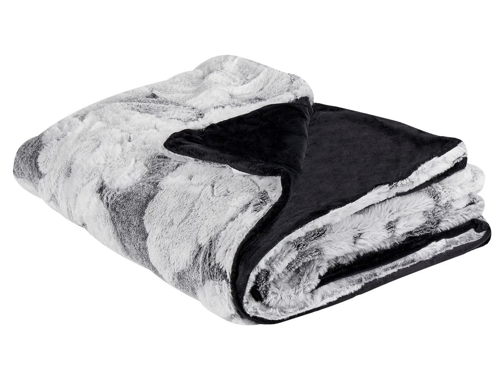 Blanket KOSI 150 x 200 cm Light Grey