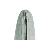 Sofa Bed 3 Seater ROYKKA Fabric Light Green_1071585