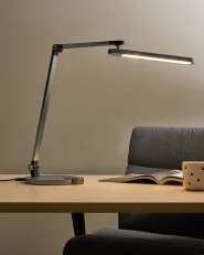 LED Desk Lamp CAROY with Wireless Charger Grey_1018895