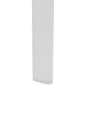 Set di 4 sedie da giardino BUSSETO Metallo Grigio_922772