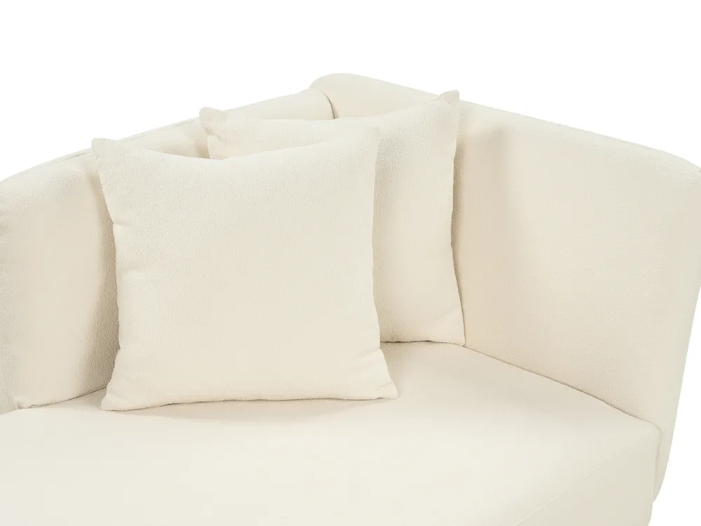 Right-Hand Chaise Longue RIOM Boucle Off-White_883724