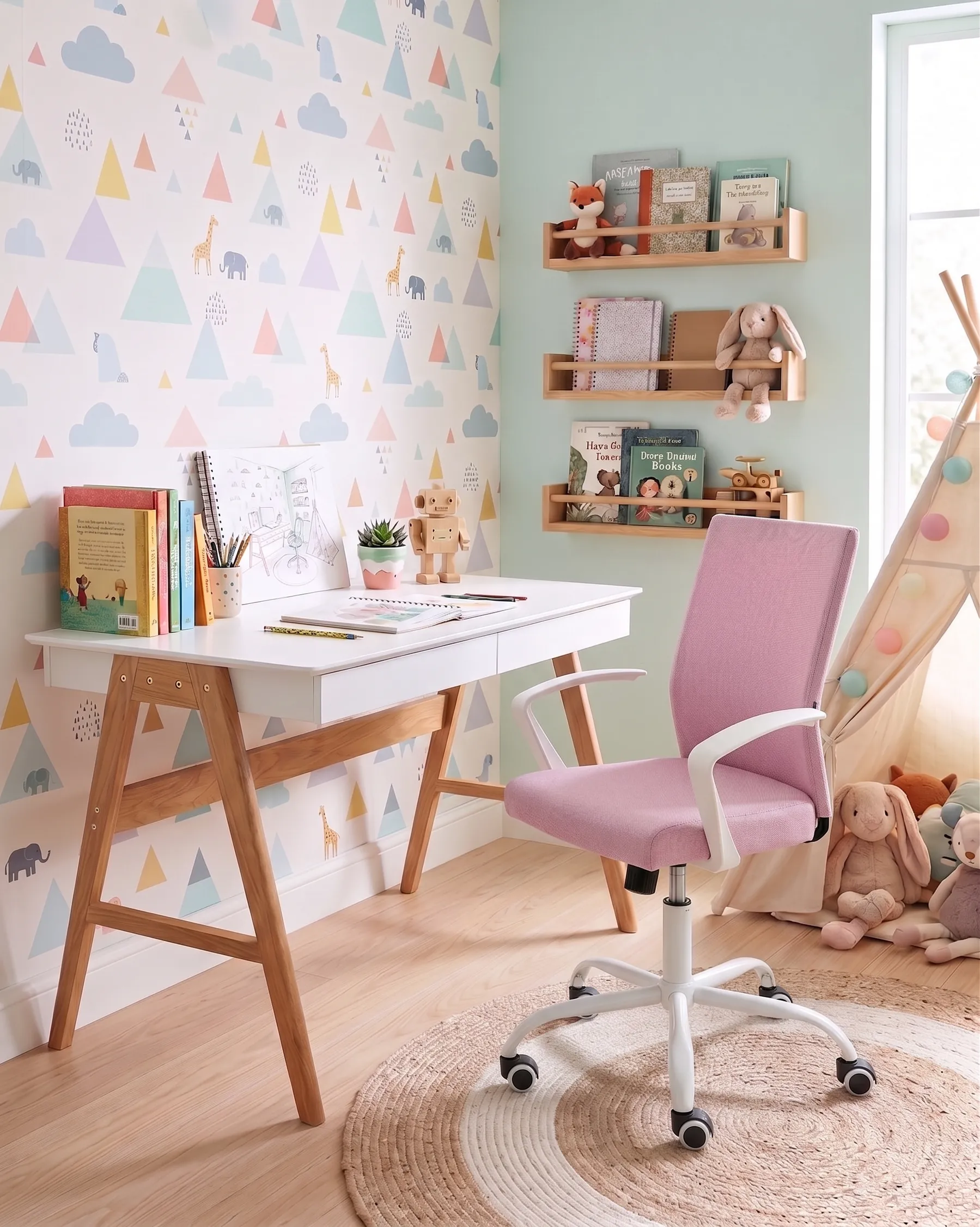 Office Chair MODRA Pink_1053078