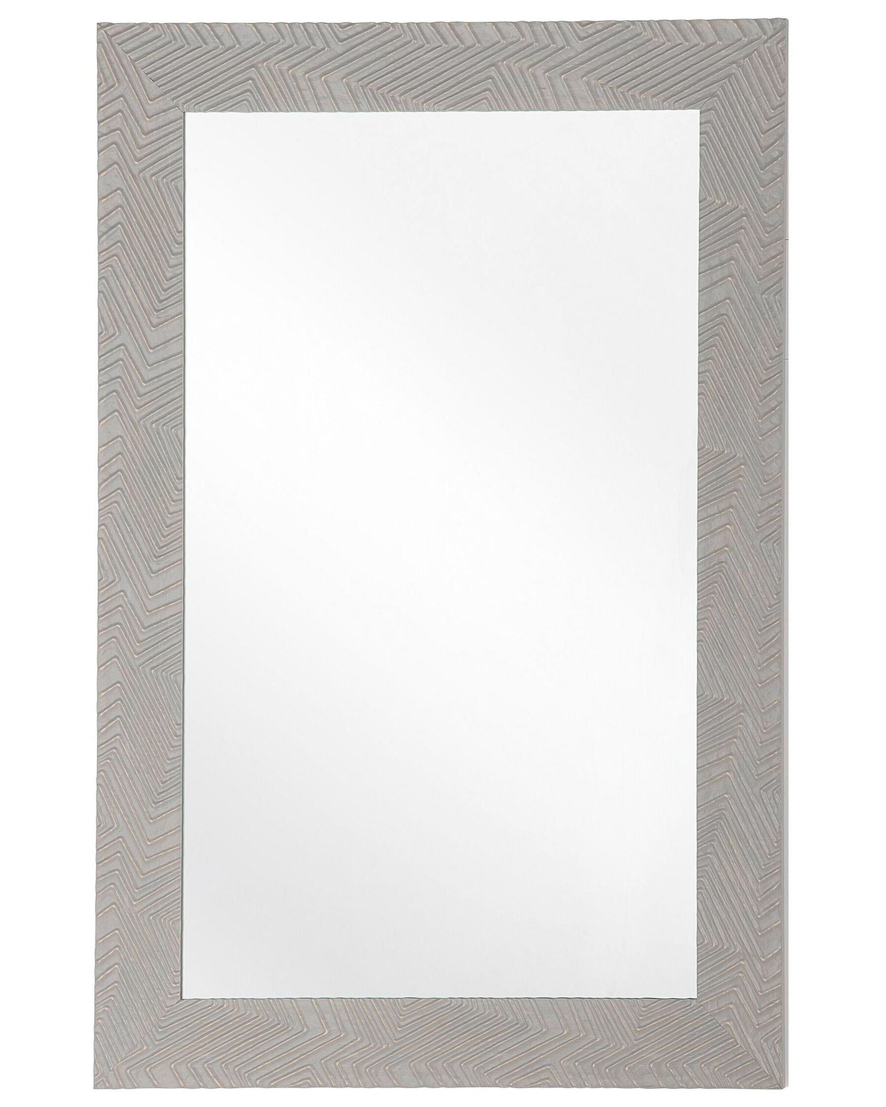 Espejo de pared gris 60x91 cm NEVEZ_748050