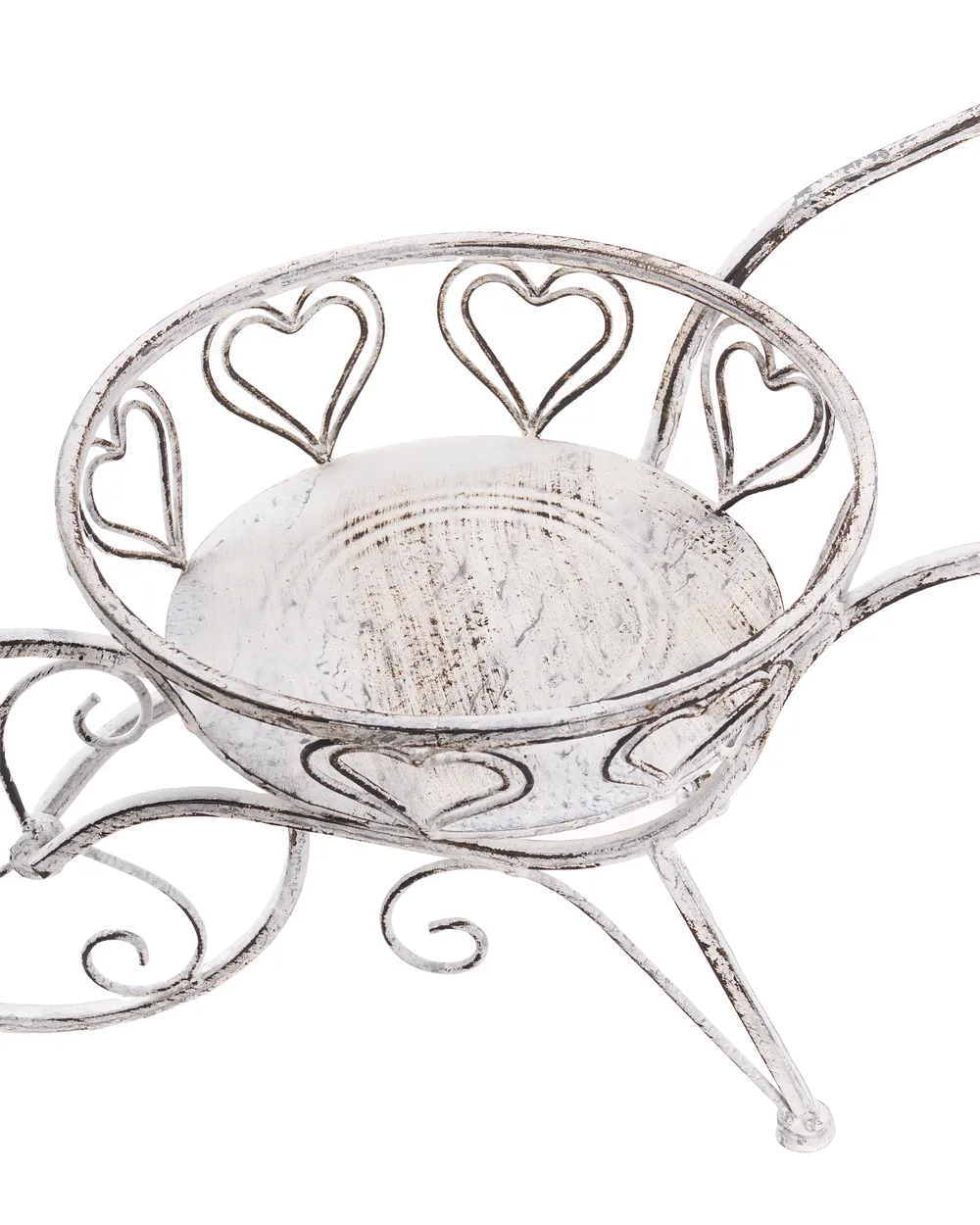 Kwietnik VETCH 58 cm Metal Złamana biel_1093889