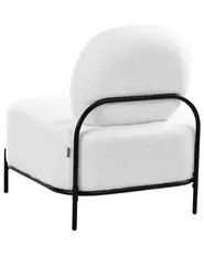 Poltrona LUNDE Bouclé Bianco_1059358