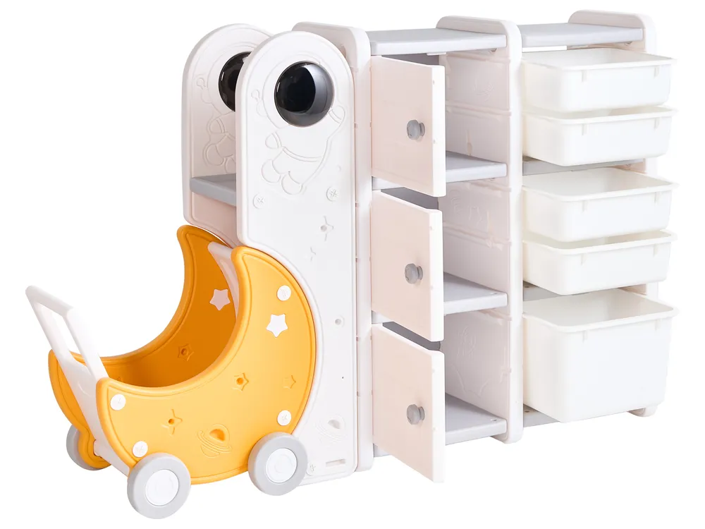 Toy Storage Organiser MOONBI 94 cm Off-White_1123646