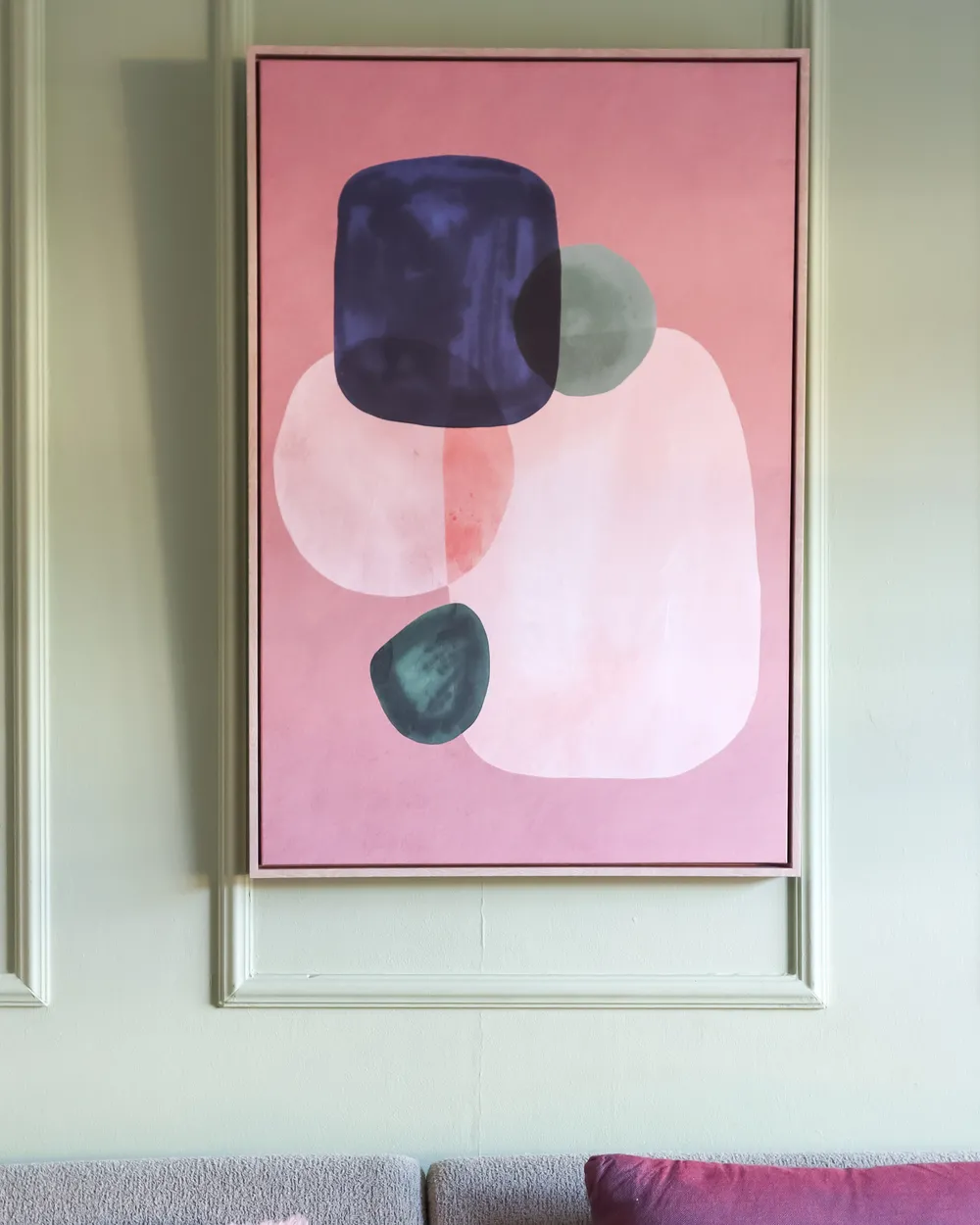Obraz na płótnie ADELFIA 63 x 99 cm Motyw abstrakcyjny Kolorowy_1050698