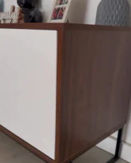 Szafka NUEVA Ciemny brąz/ biały_969809