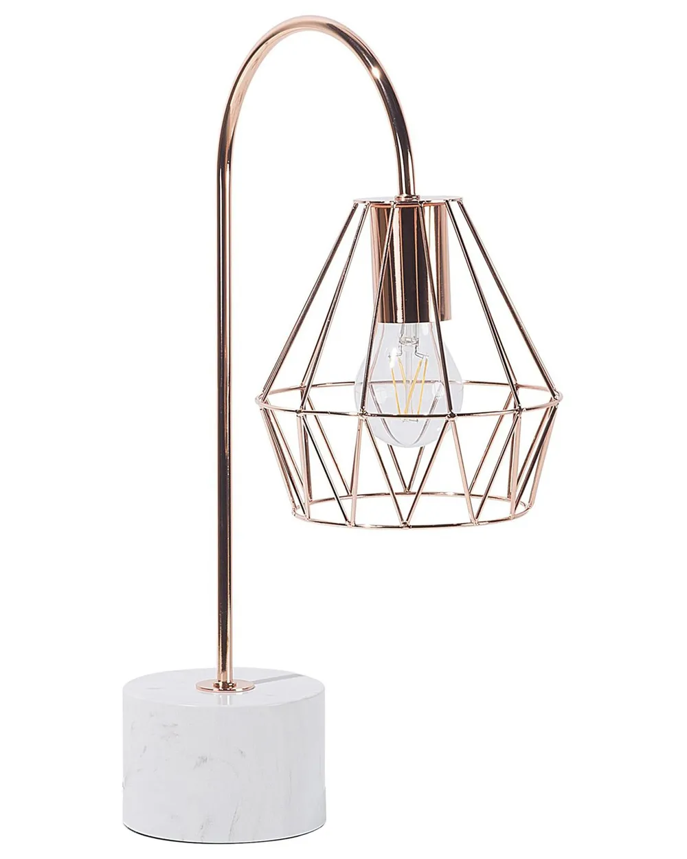 Lampa stołowa MOONI Metal Miedziany