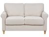 Soffa 2-sits tyg ljusbeige RONNEBY_926444