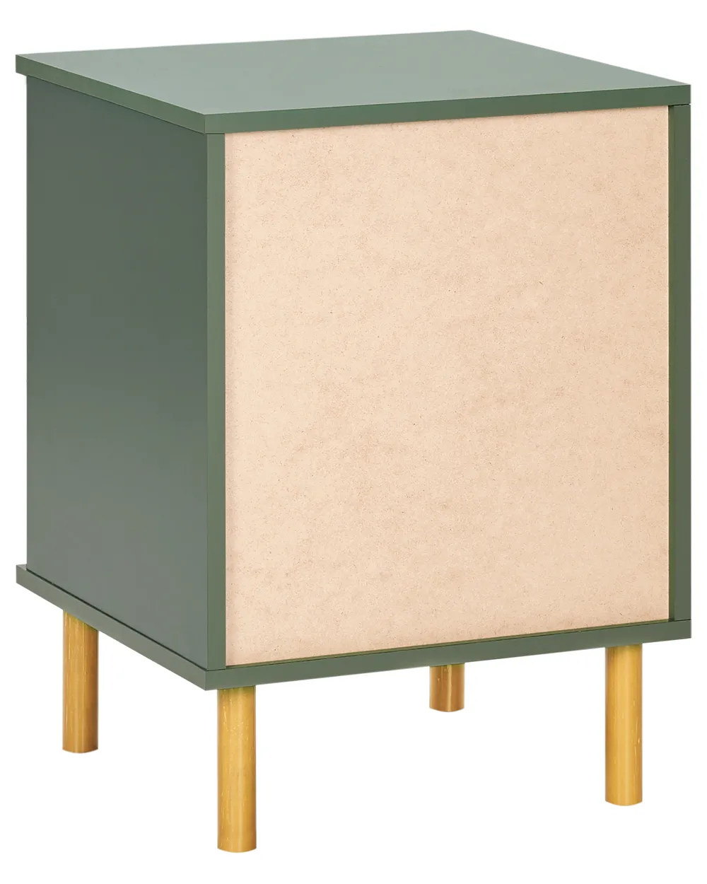 2 Drawer Bedside Table WALPOLE Green_949661