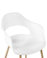 Set di 2 sedie da pranzo UTICA Bianco_775315