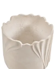 Elevated Plant Pot ARPONE 36 cm Light Beige_1082456
