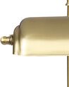 Tischlampe Metall gold 52 cm halbrund MARAVAL_851484