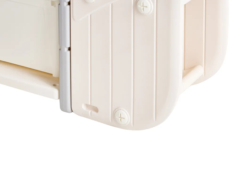 Toy Storage Organiser WHALAN Whale 83 cm Beige_1120840