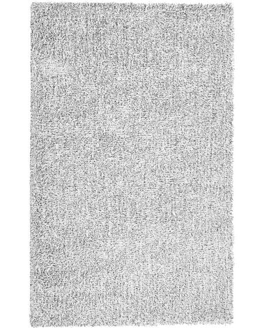 Vloerkleed polyester grijs gemêleerd 200 x 300 cm DEMRE