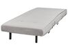 Divano letto tessuto grigio chiaro VESTFOLD_930454