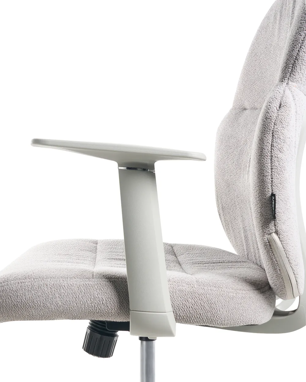 Sedia da ufficio LEXOR Tessuto Grigio chiaro_1048959