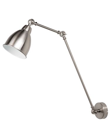 Long Arm Wall Light Silver MISSISSIPPI