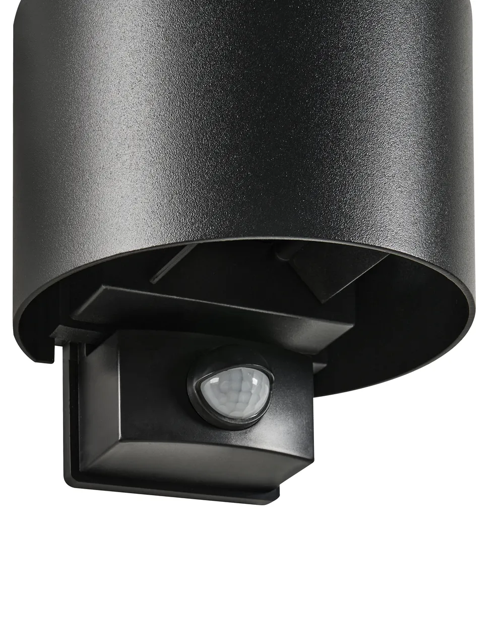 Set of 2 Outdoor LED Wall Lights MORAY with Motion Sensor Black_1102908
