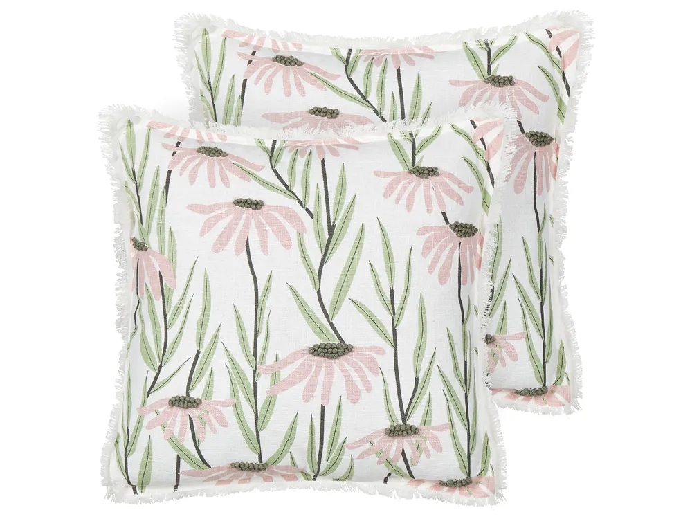 Poens Dream Housse De Coussin, Seven Colors Cat Art Cotton Linen