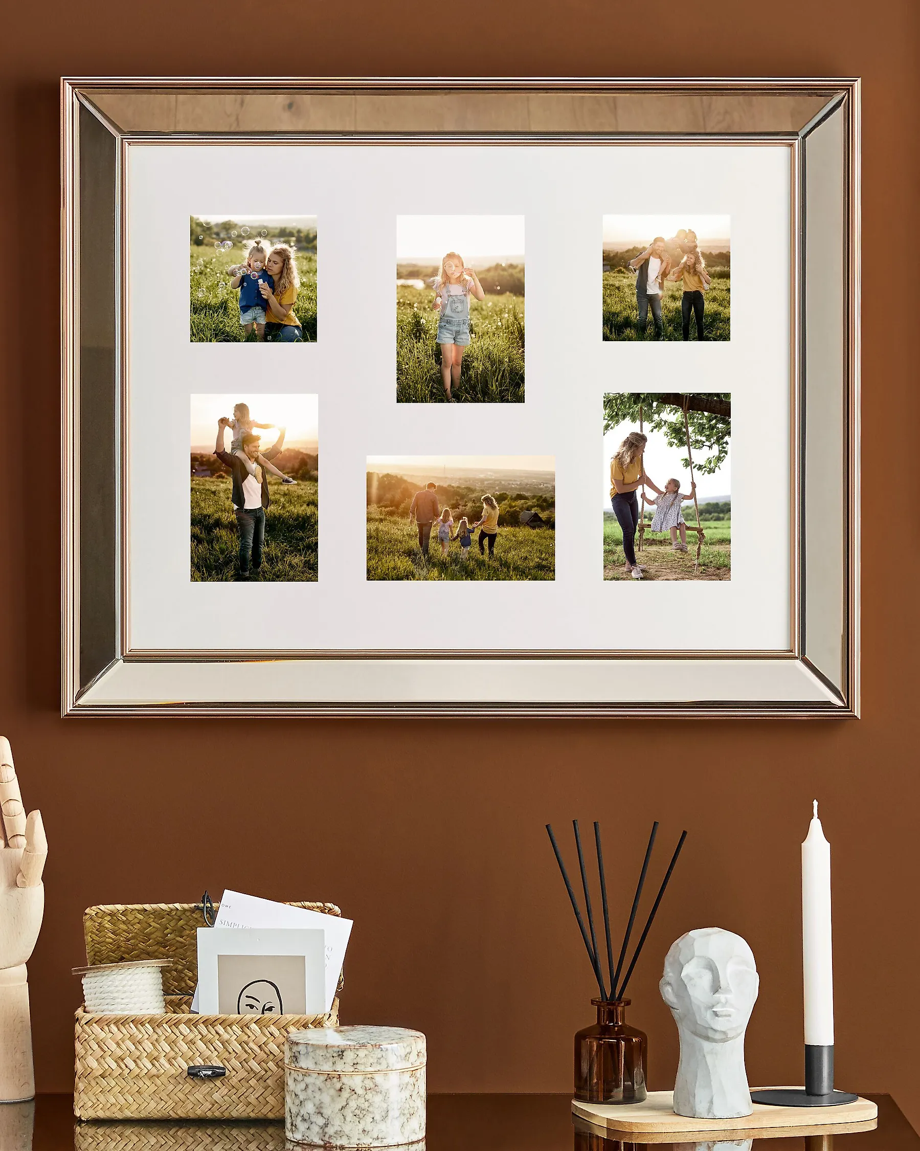 Frame for 6 Photos DABOLA Copper_812869
