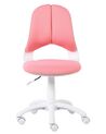 Kids Desk Chair Pink MARGUERITE_817877