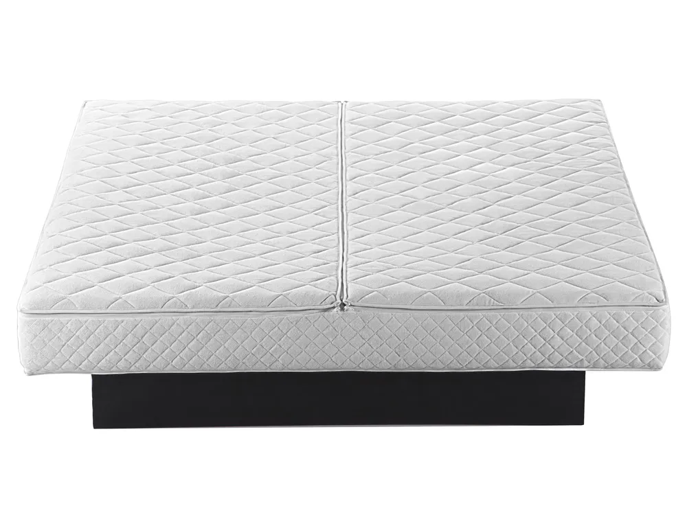 Waterbed Boucle VINAY 180 x 200 cm (EU Super King) White_945878