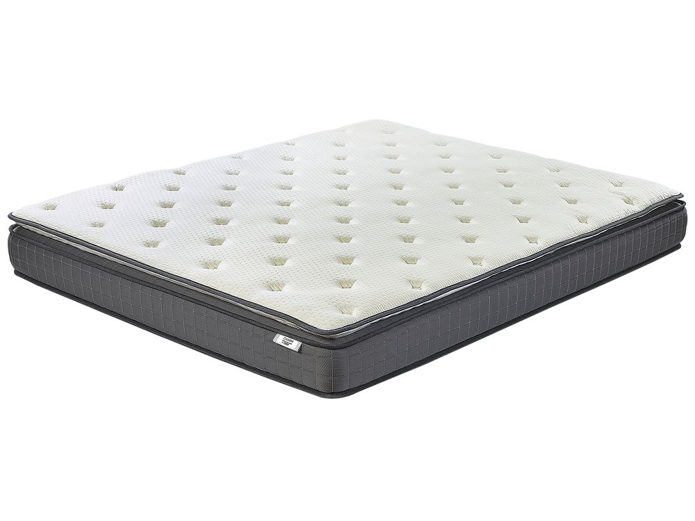 Memory Foam Mattress CHARM Medium 180 x 200 cm Super King Size Beliani