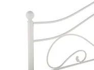 Bed Metal LYRA 180 x 200 cm (EU Super King) White_817935