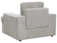 Set da salotto 4 posti ALLA Tessuto Grigio chiaro_893888